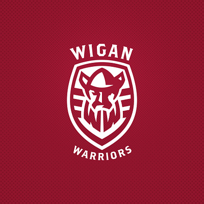 Wigan Warriors animated animation branding design football gif illustration league logo rugby sports super warriors wigan