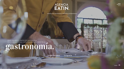 Agencia EATIN prototipe ux webdesign