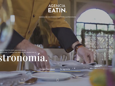 Agencia EATIN prototipe ux webdesign