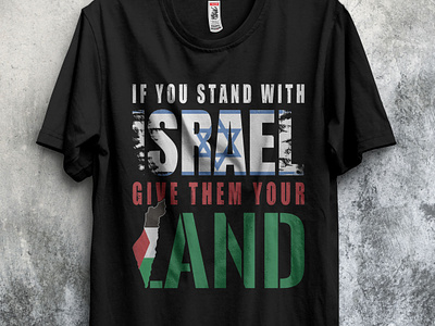 Israel Palestine conflict beach branding design designer gaza graphic design illustration israil logo design palastine t shirt t shirt design ui war