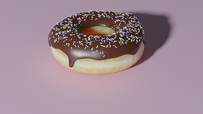 Cam's Donut 3d graphic design ui