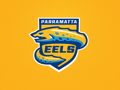 Parramatta Eels animated animation branding design eels football gif graphic design illustration league logo motion graphics nrl parramatta rugby sports
