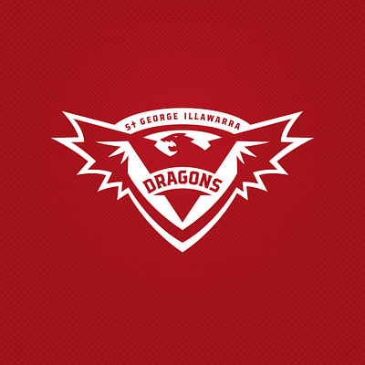 St George Illawarra Dragons branding design dragons george illawarra lague nrl rugby sports st