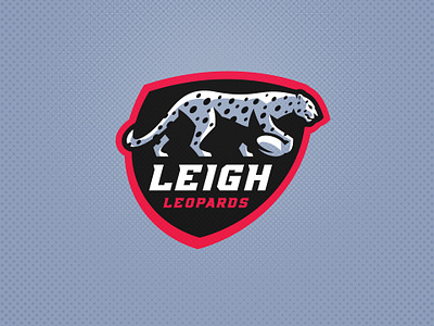 Leigh Leopards animated animation branding design football gif league leigh leopards logo rugby sports super
