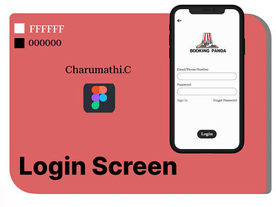 Login Screen | Movie App login movieapp ticketbooking ui ux