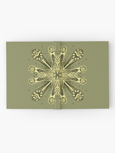 Bugs Hardcover Journal design findyourthing gift illustration mandala pattern print product