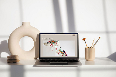 Sneaker Head - Ecommerce Website Design branding ui design visual design web design
