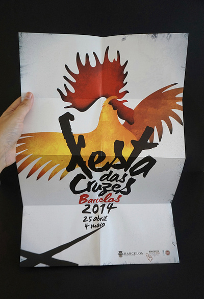 Festa das Cruzes 2014 · event visual identity barcelos event graphic design illustration portugal vector