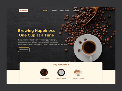 Coffee Shop Landing Page