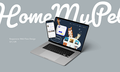 UX Case Study - Pet adoption site / Responsive design pet adoption responsive ui ux website