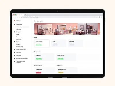 2023 Dashboards / Interfaces dashboard portfolio