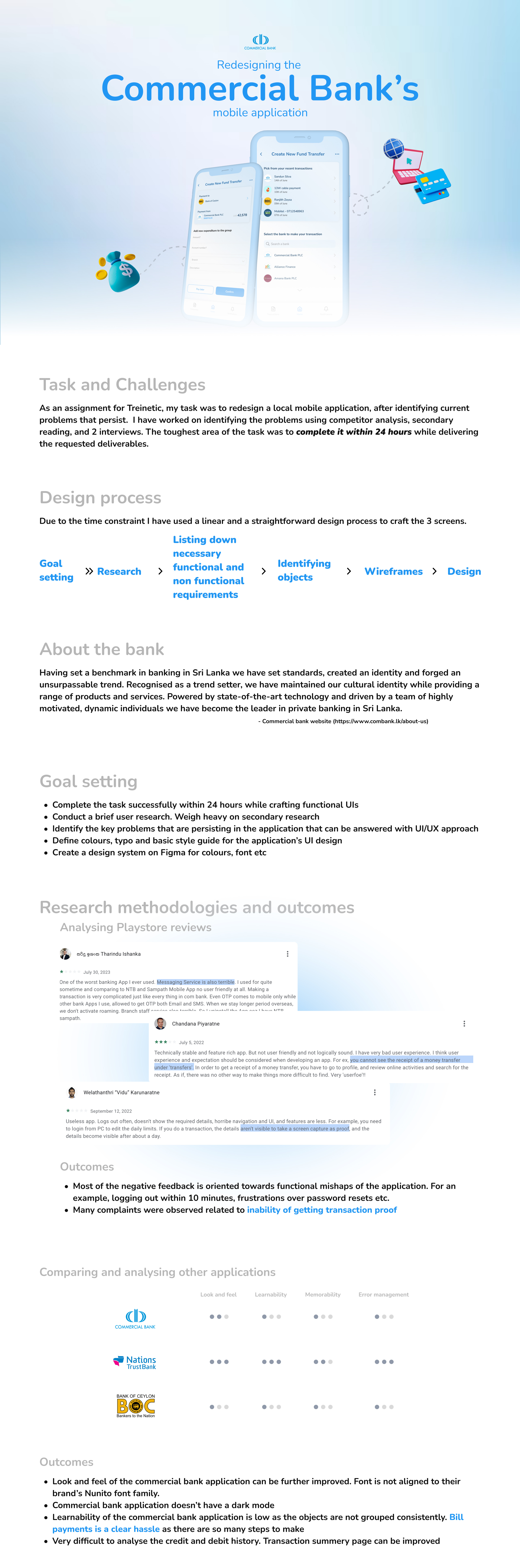 Commercial Bank app - redesign for better UX (Sri Lanka) bank app banking app banking app ux commercial bank design finance apps fintech jithmi alwis mobile mobile app mobile ui payments app redesign ui.ux uiux
