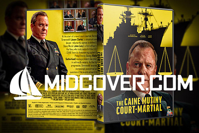 The Caine Mutiny Court-Martial (2023) DVD Cover design dvd dvdcover dvdcustomcover photoshop