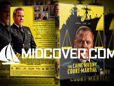 The Caine Mutiny Court-Martial (2023) DVD Cover design dvd dvdcover dvdcustomcover photoshop