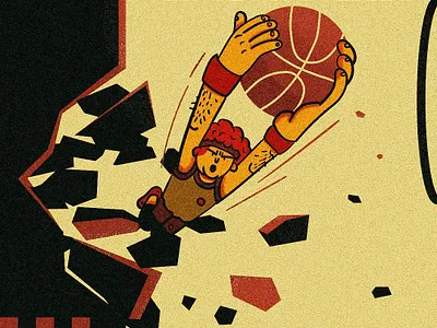 Basket Player Character design #15 athlete ball basket character characterdesign design graphic design illustration nba player sports vector