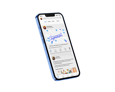 LinkedIn App Redesign appdesign branding casestudy figma ios linkedin mobiledesign portfolio prototyping redesign ui uiux userexperience userinterface