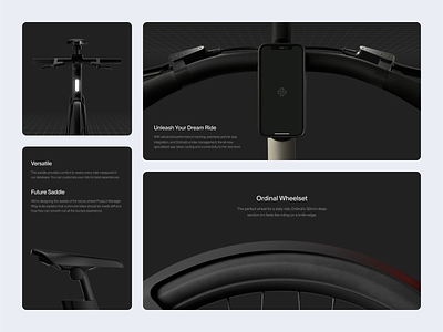 Blay Landing Page - Card Components bicycle bike brand guideline card clean components design dipa inhouse ecommerce guideline landing page marketplace minimal site sport style guide styleguide ui web design website