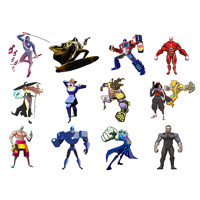 Random Fanarts aang anime avatar character design fanart megaman star wars