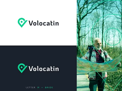 Volocation Logo , Location Logo brand identity branding location location branding location design location logo logo logo design logo designer logo mark logodesign logomark logotype modern logo monogram simple logo symbol