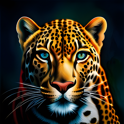 "Majestic Leopard: A Symbol of Power and Grace"