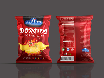 Chips Packaging And Label Design