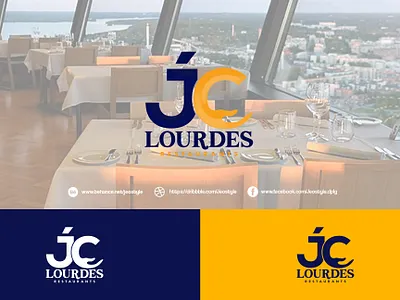 JC Lourdes Restaurants OPC brand identity company logo