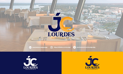 JC Lourdes Restaurants OPC brand identity company logo