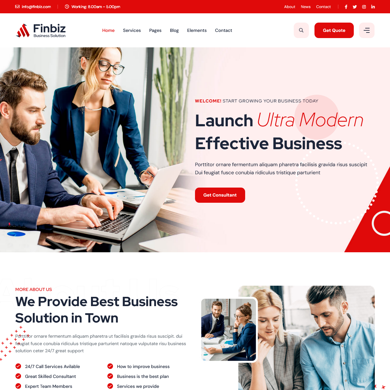 Finbiz - Consulting Business Joomla Template business consulting corporate envato envatomarket finance humanresourcesmanagement insurance itsolutions joomla market marketing technology themeforest