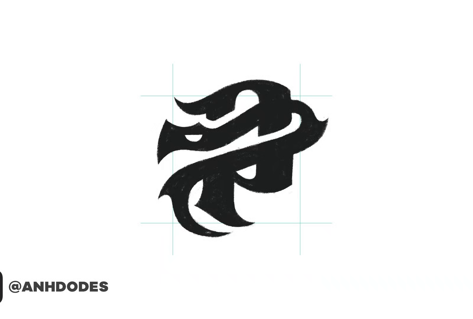 Letter P Python monogram logomark design process by by Anh Do - Logo ...