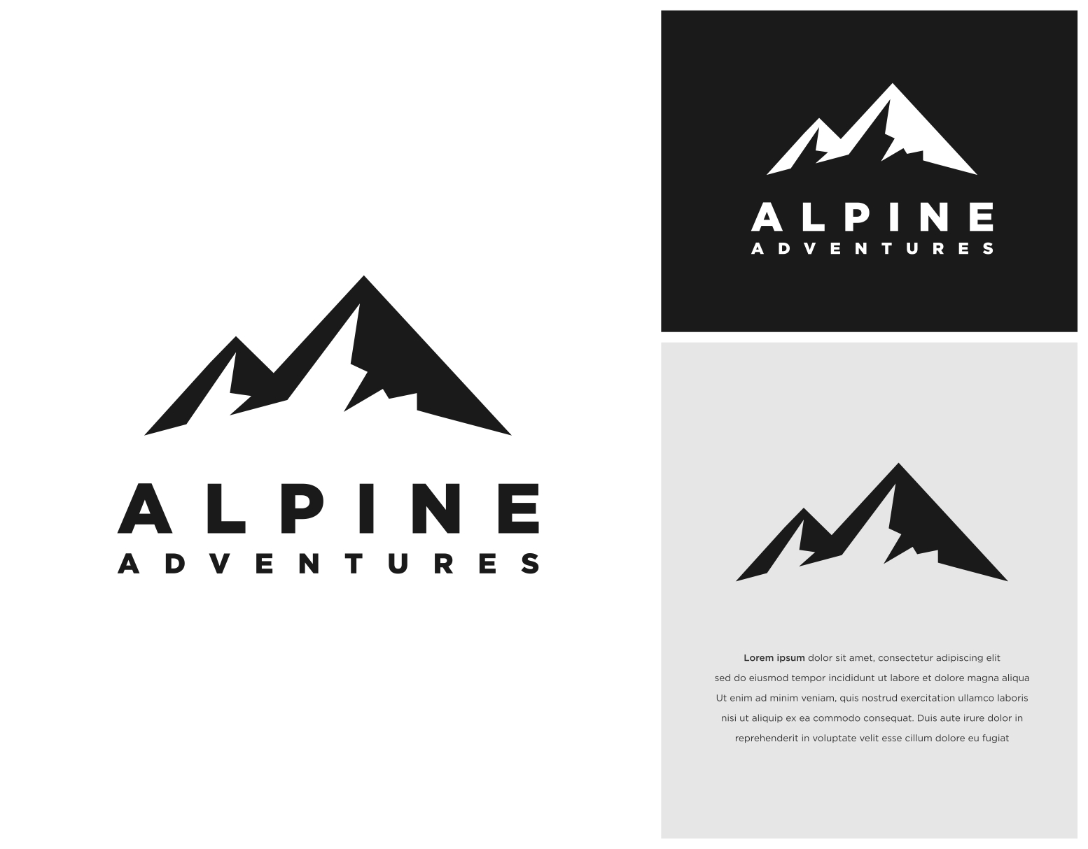 Alpine Logo | Alpine logo, Logo templates, ? logo