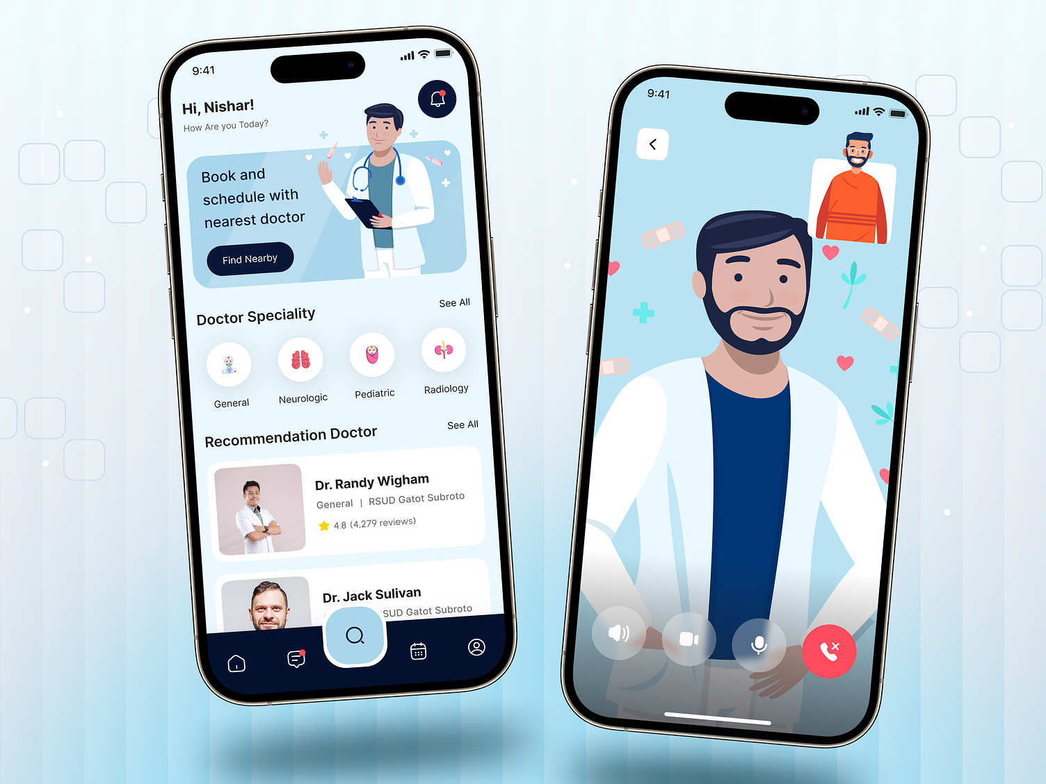 UI app y tế