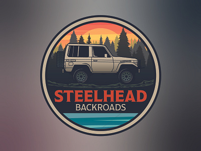 Steelhead Backroads image to vector logo redesign logo redraw logo remake logo tracing logo vectorize raster to vector raster to vector convert vect vector vector portrate vector tracing vectorization vectorize