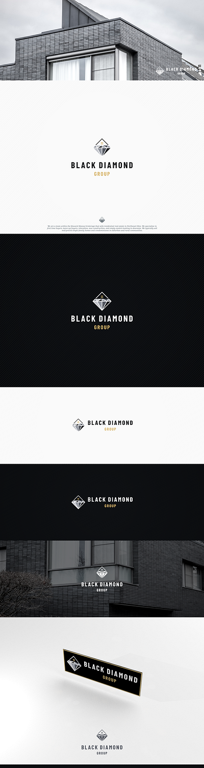 Black Diamond Logo branding design graphic design illustrator logo logo design vector