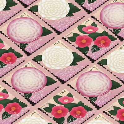 Postage stamps design graphic design illustration stamps