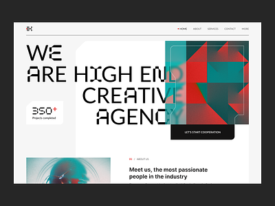 IH | Creative Agency agency animation app branding creative agency dashboard design fintech logo mobile platform popular ui ux uxui web design
