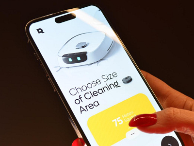 Precision Cleaning - Smart Home App app automation b2b clean cleaning crm design efficiency home house iot mobile robotic saas smart smarthome software ui ux vacuum