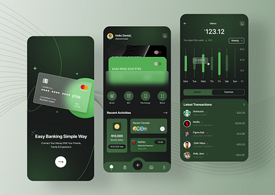 Finance App analytics app ui branding cards design figma finance app graphic design illustration logo ui