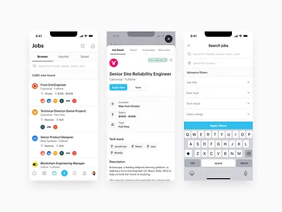 Explore jobs responsive android app design hiring ios job portal jobs mobile mobile app responsive
