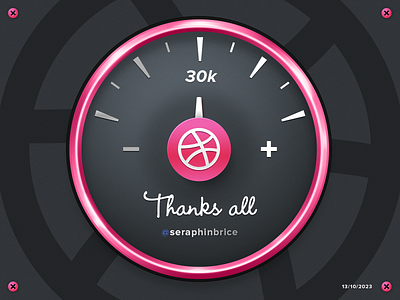 30 000 Followers 🙃 30 000 34k brand branding counter creativemarket seraphinbrice design dribbble followers graphic design icons designer illustration illustrator ai photoshop psd print designer screws senior designer success done trhanks all typo typography ui ux designer