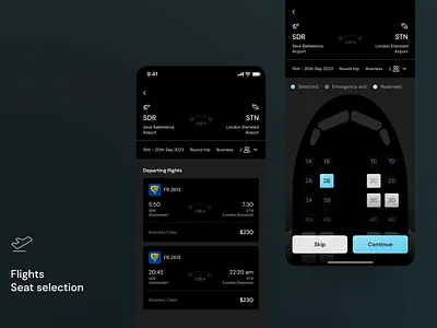 Flying tickets app app design design flights fly interaction mobile ui ui ux ux