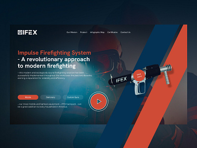 IFEX Website | Creative Landing Page creative design digitalagency graphic design landing landing page research ui uiux ux web webdesign website