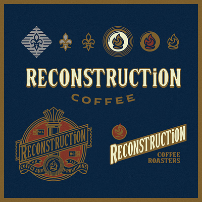 Under Reconstruction artifact cafe coffee coffee shop font lantern outdoor parcel press printer reconstruction resaurant roaster signalman texture texture brush type typesetting typography vintage