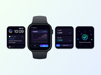 The future of Crypto Trading ! 🤩 animation graphic design ui