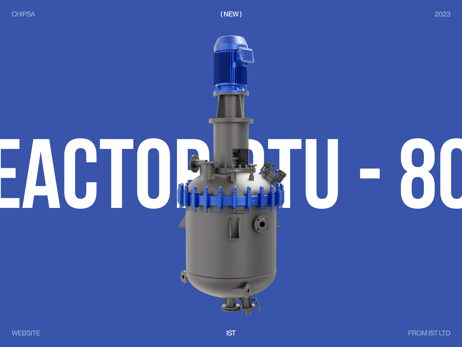 IST / New project 3d animation design industrial industrial equipment interface reactor ui web