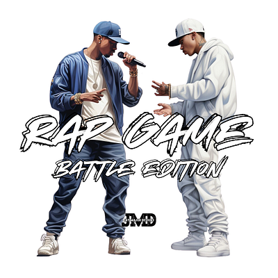 Rap Game Battle Edition 1 branding canva design graphic design illustration logo