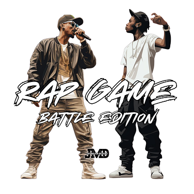 Rap Game Battle Edition 4 branding canva design graphic design illustration logo