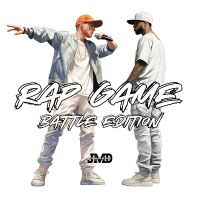 Rap Game Battle Edition 5 branding canva design graphic design illustration logo