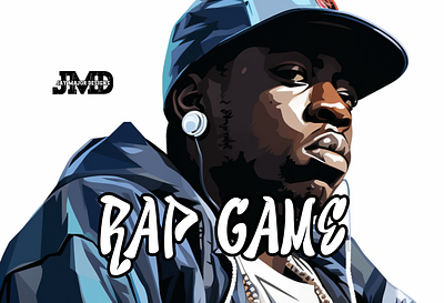 Rap Game 4 canva design graphic design illustration