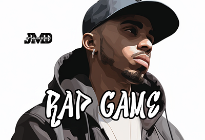 Rap Game 5 canva design graphic design illustration