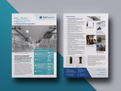 Engineering Factsheet graphic design